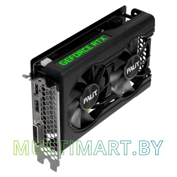 Видеокарта Palit GeForce RTX 3050 Dual 8GB GDDR6 (NE63050018P1-1070D) картинка 3